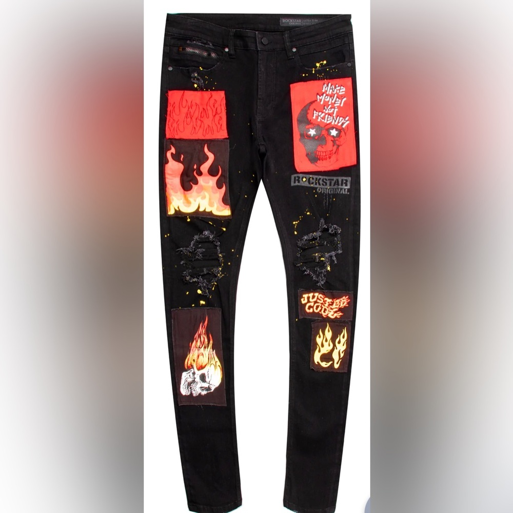 Rockstar Original - URI Patchwork Jean